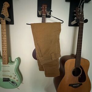 Urban Outfitters Brown Striped Cargo Pants